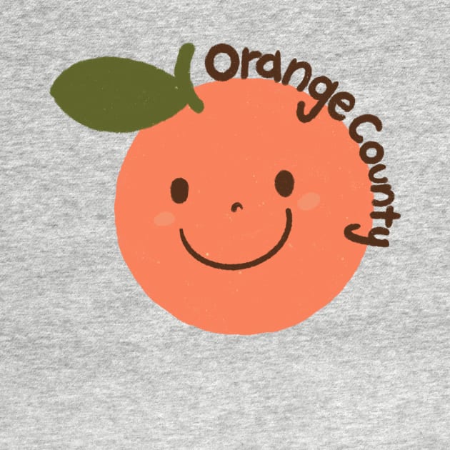 Happy Orange County California by avadoodle